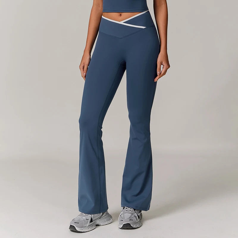 CALÇA FLARE PILATESS ROYALE