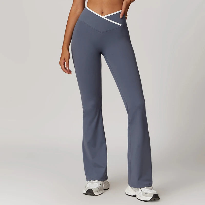CALÇA FLARE PILATESS ROYALE